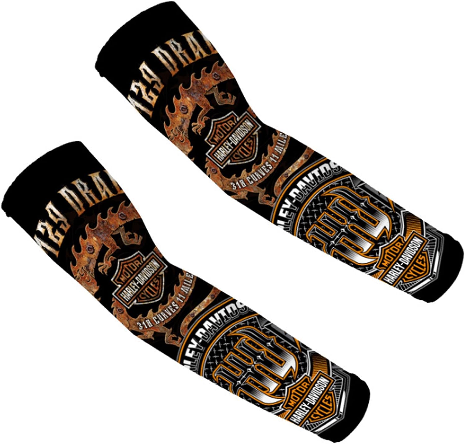 Motorcycle UV Protection Arm Sleeves Sports Compression Cooling Sleeve