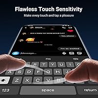 Vista 6 de TORRAS Diamond Shield - Protector de pantalla para iPhone 14 Pro Max grado militar 10X, inastillable, vidrio templado duradero 9H con borde