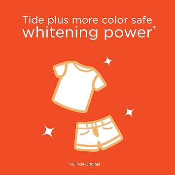 Tide Plus Bleach Alternative Safe على منظف الغسيل السائل بالألوان ، الرائحة الأصلية ، 2.72 لتر (59 حمولة)