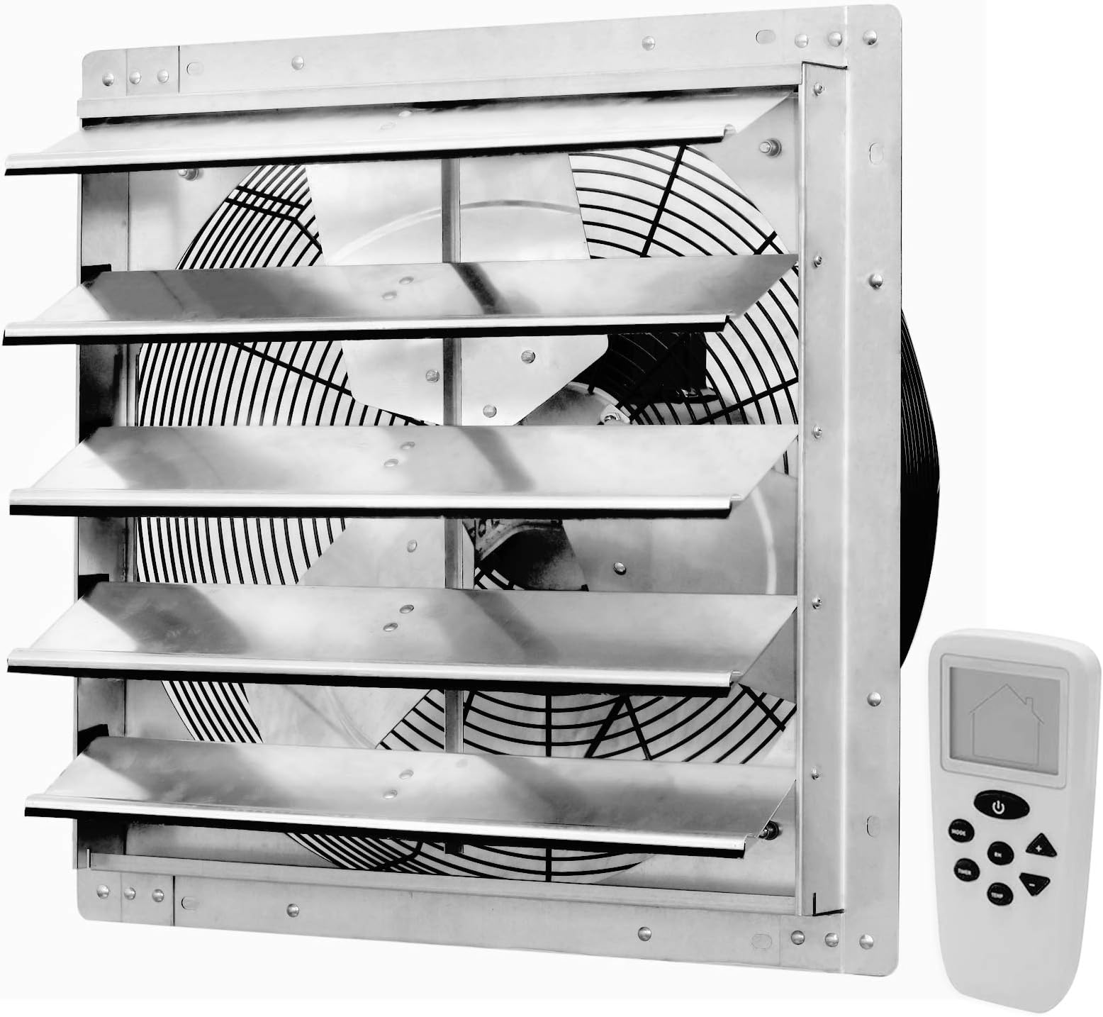 ILG8SF18VC - 18" Wall Mount Shutter Exhaust Fan With Remote - Automatic Shutter