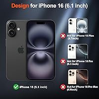 Vista 84 de SUPFINE Funda magnética para iPhone 11 (compatible con MagSafe) (protección contra caídas de grado militar), translúcida mate a prueba de golpes