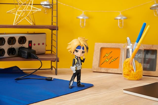 Foto 2 de 4 de Banpresto Figura Q Posket Denki Kaminari - My Hero Academia (Ver.A) 14 cm BP18935 Multicolor