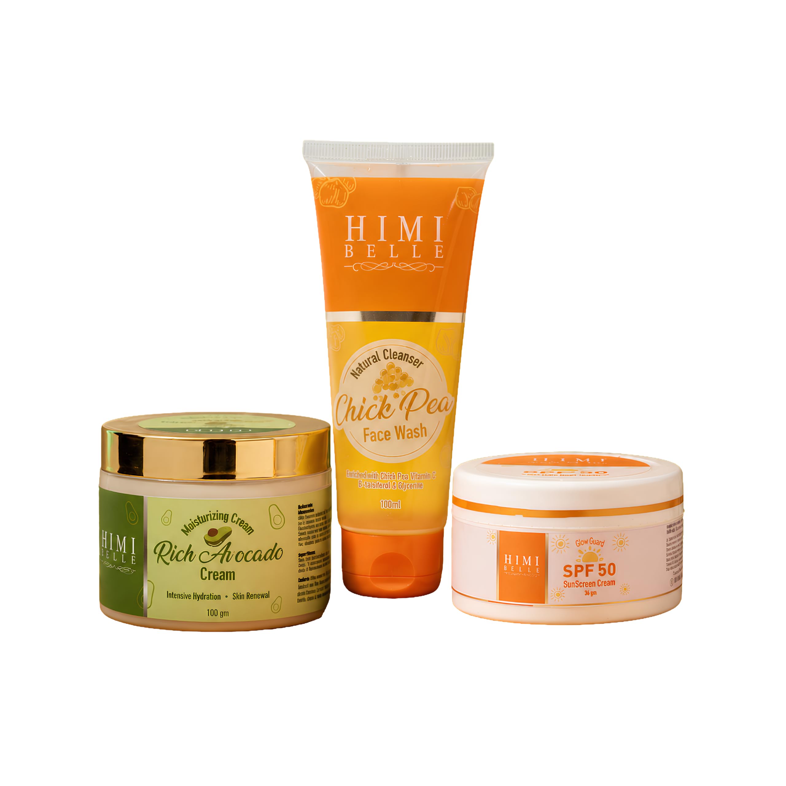 Skin Awakening and Sun Defense Pack | Coffee Rose Face Wash | Almond Walnut Scrub | Glow Guard Spf 50 | Daily Skincare Combo for Radiant Protection-image-2