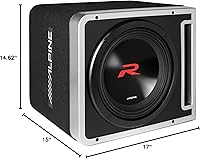Vista 6 de Alpine Subwoofer R2-SB12V de tipo único R2 de 12 pulgadas en carcasa ventilada