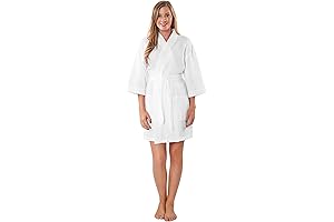 Linen Robes, Lightweight and Comfy for Women, with Thigh Length
