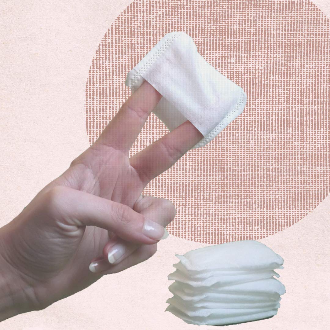 100% Soft Cotton Pillowettes for Face - 80 Count