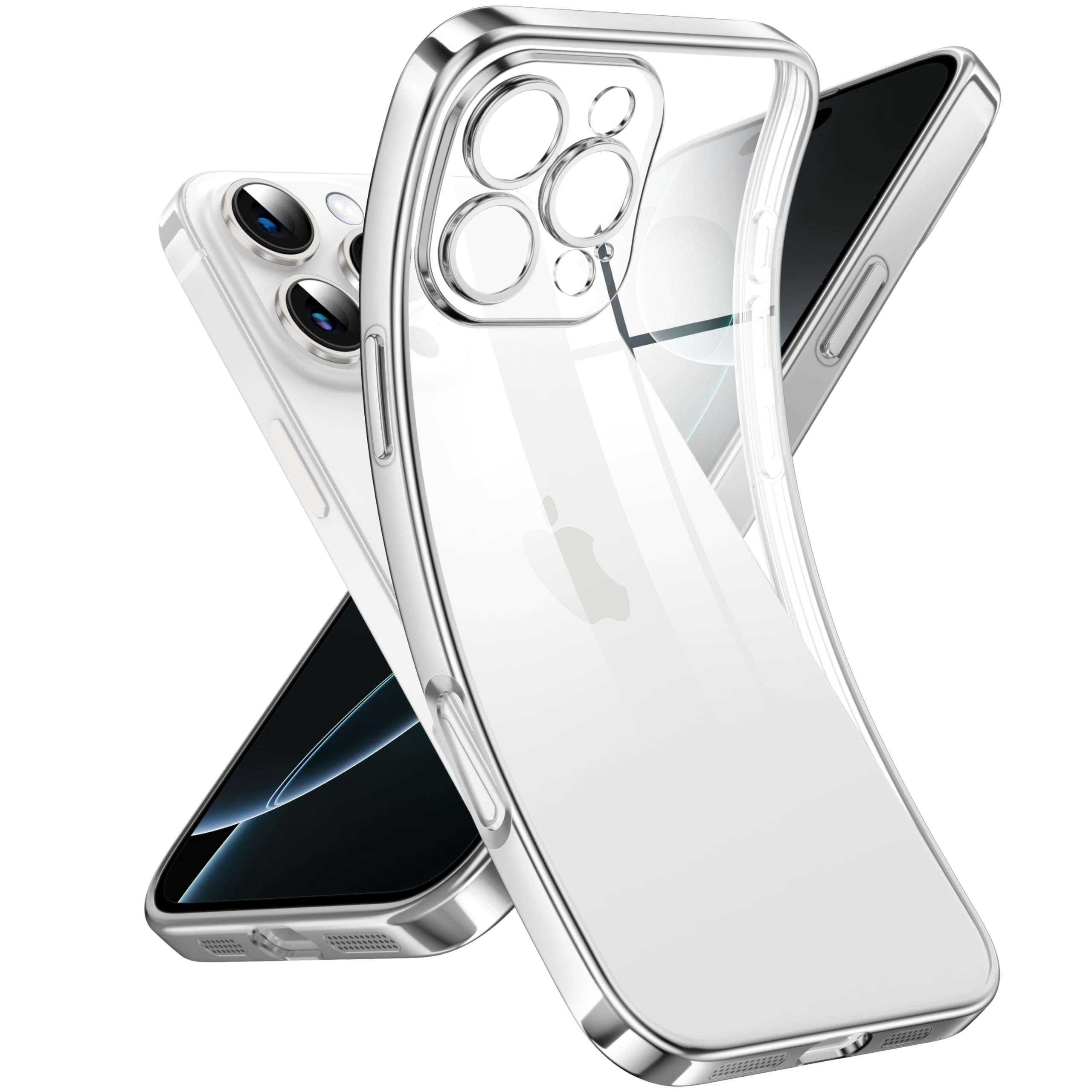 Custodia Trasparente Supdeal Per IPhone 16 Pro | Anti-Giallore, Protezione Fotocamera | Ultra Sottile E Leggera - Foto 2