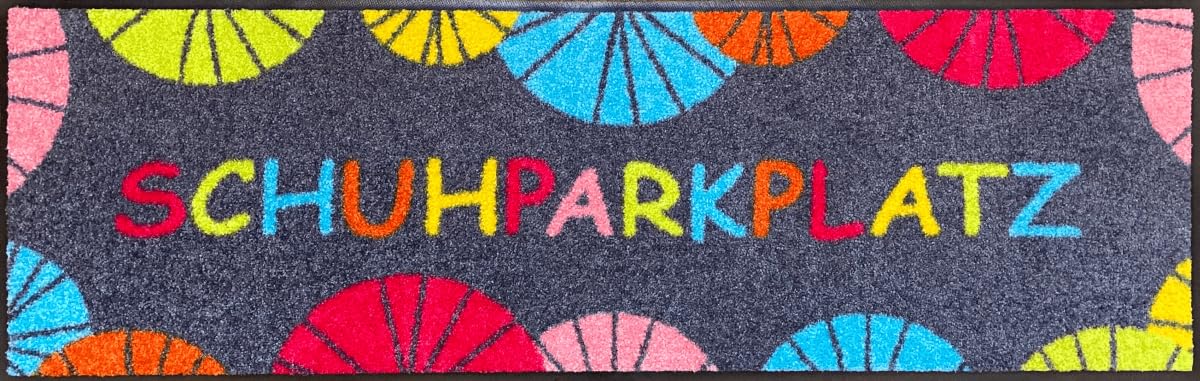 Salonloewe Minimatte Schuhparkplatz Umbrella I Schmutzfangmatte & Fußabtreter für Innen 30 x 100 cm