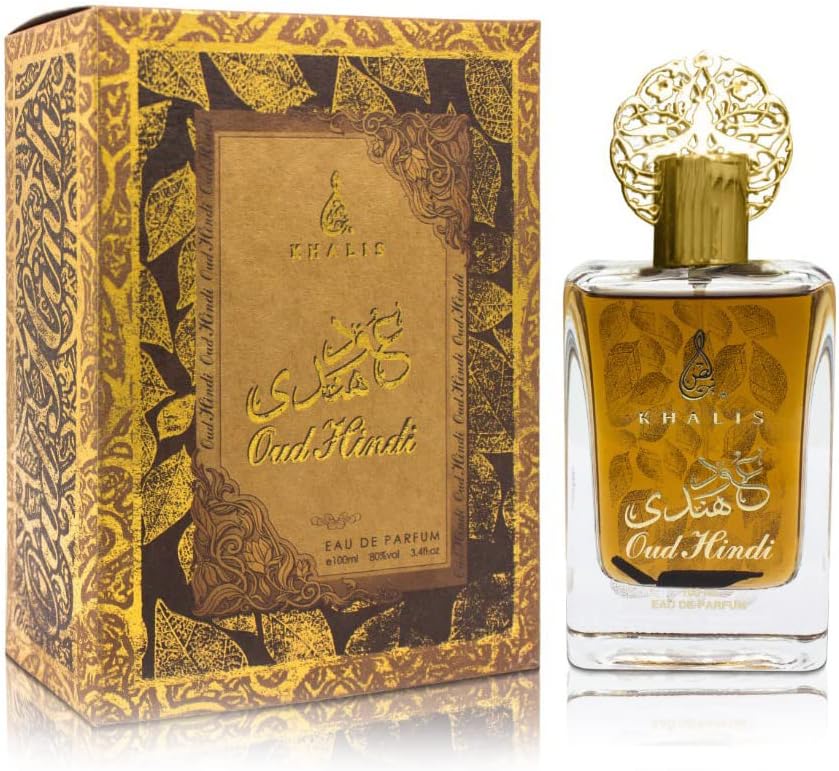 Oud Hindi Oriental Eau de Parfum by Khalis Oriental Arabian Oud Fragrance