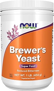 NOW Foods Supplements, Brewer's Yeast Powder with naturally occurring Protein and B-Vitamins, 1-Pound
