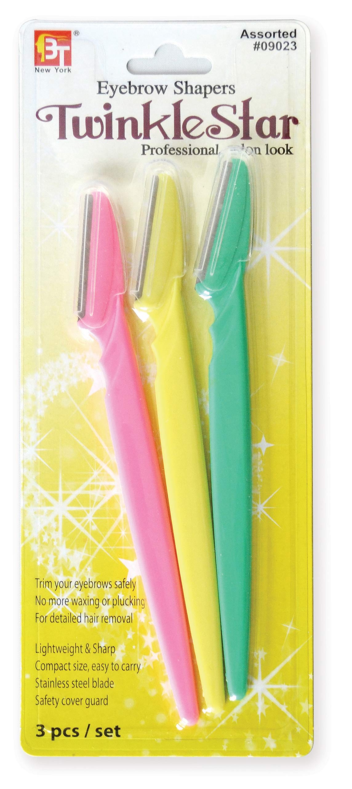 Twinkle Star Eyebrow Shaper (3pcs) Razor (Basic)