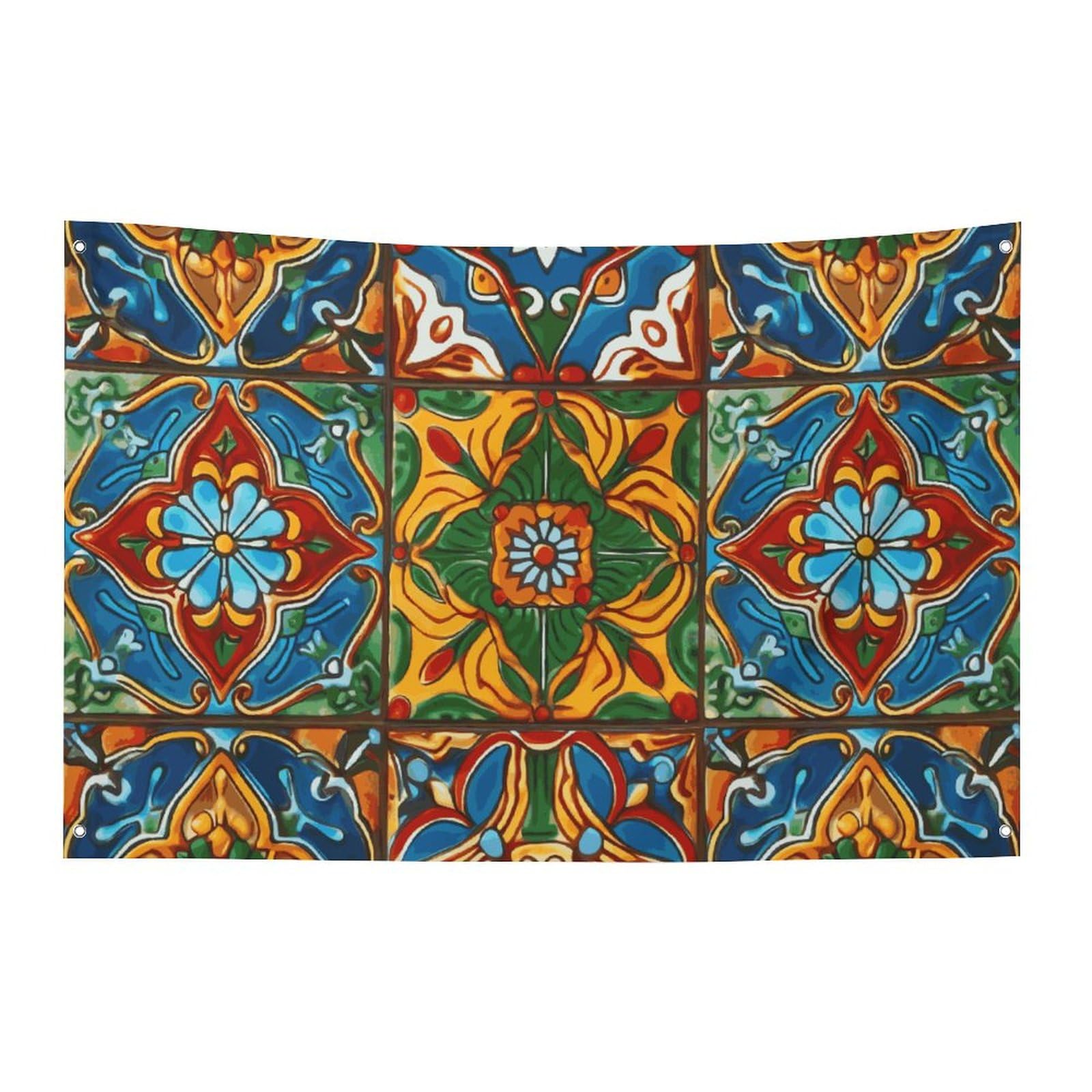 Drapeaux mexicains en céramique lavables contre la décoloration - 8