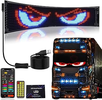 ラスト 2枚価格 おまけ2種有 60cm×2 デビルアイLED マトリックス Amazon | デビルアイ ライト 車用デビルアイライト 車 デビルアイ