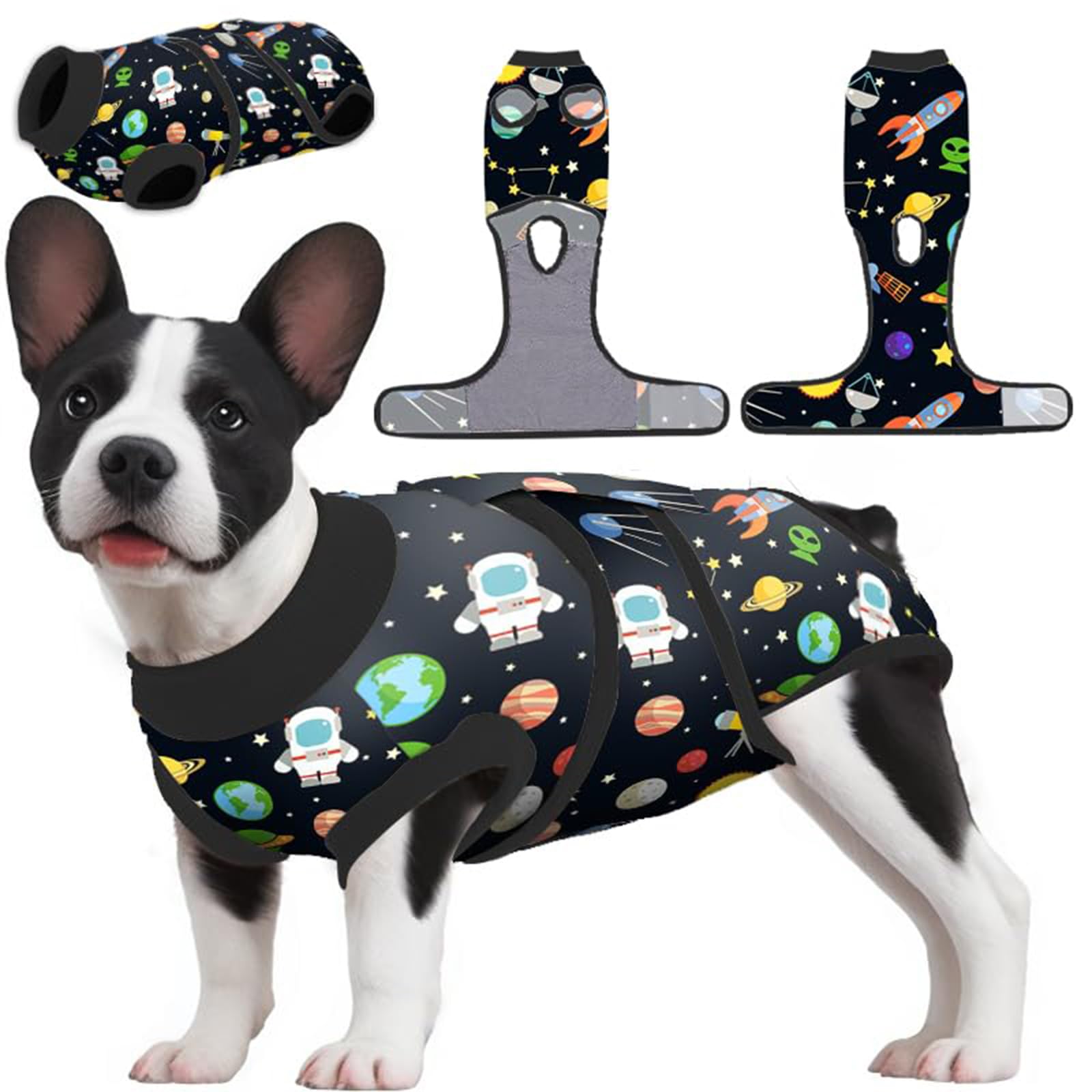 PetWarm Surgery Suit for Dogs Male Anti-Licking Pet Surgical Recovery Onesies Suit Bodysuit for Abdominal Affected Areas Sensitive Skin Areas