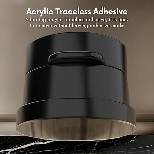 Miniatura 9 de Clips magnéticos para cables a presión, paquete de 6, soportes de cable de rotación de 360 grados para escritorio, dormitorio, oficina, organización