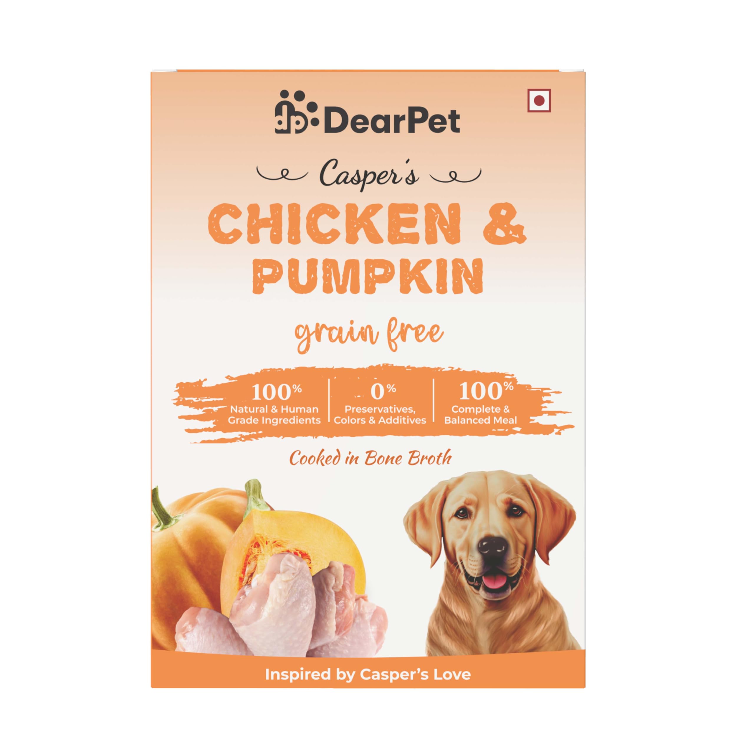 See full amazon price history chart for DearPet Chicken and Pumpkin Meal for Dogs, Inspired Recipe with Cooked in Bone Broth for Lean Muscles and Digestive Health 300GM DearPet Chicken and Pumpkin Meal for Dogs, Inspired Recipe with Cooked in Bone Broth for Lean Muscles and Digestive Health 300GM (B0CYT29YWZ) Amazon Price History, Amazon Price Tracker