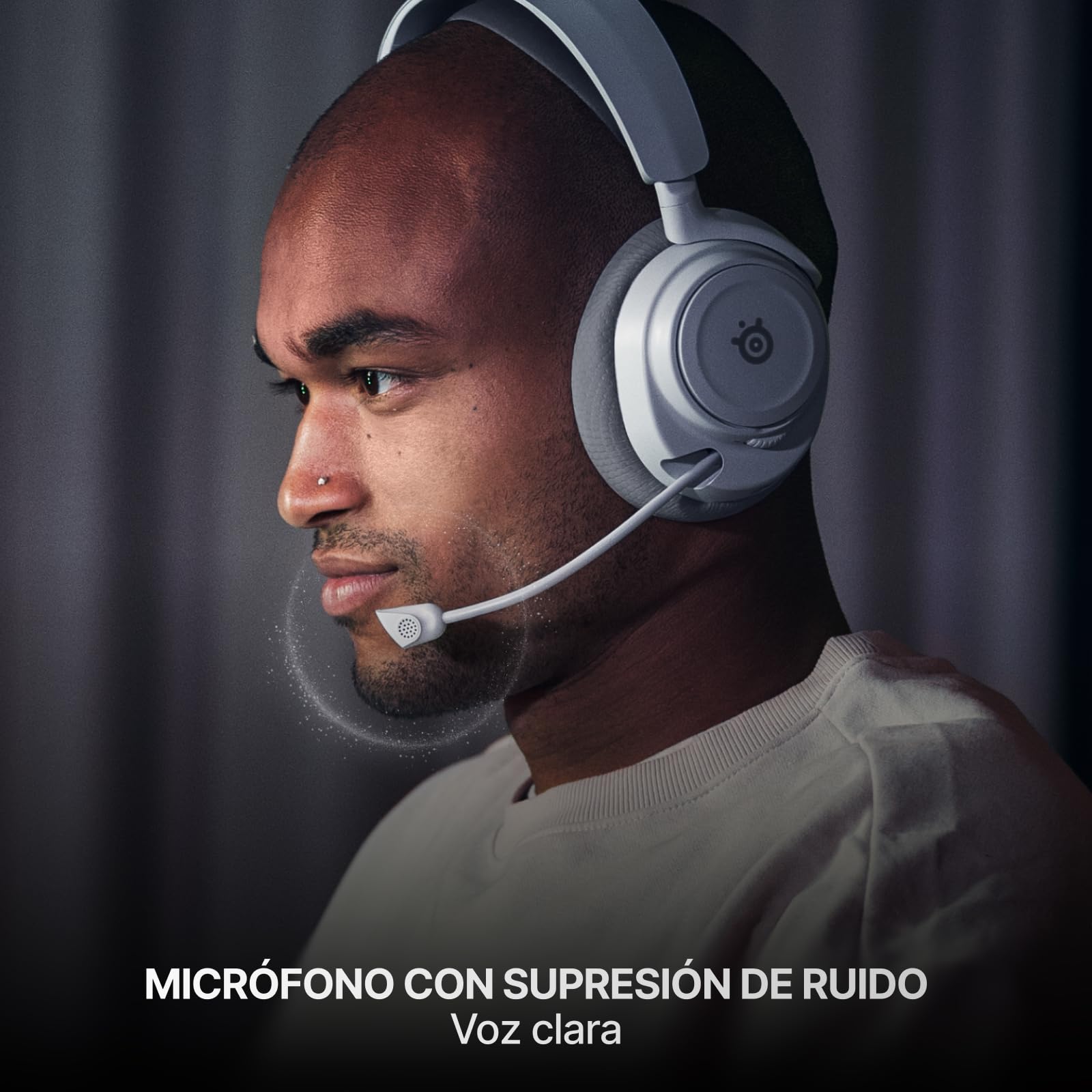 SteelSeries Arctis Nova 7P Wireless Gen2 Auriculares gaming multiplataforma -Control de app en tiempo real -Más de 50 horas -Controladores magnéticos de neodimio -2,4 GHz y Bluetooth -PC,PS5,Switch1/2