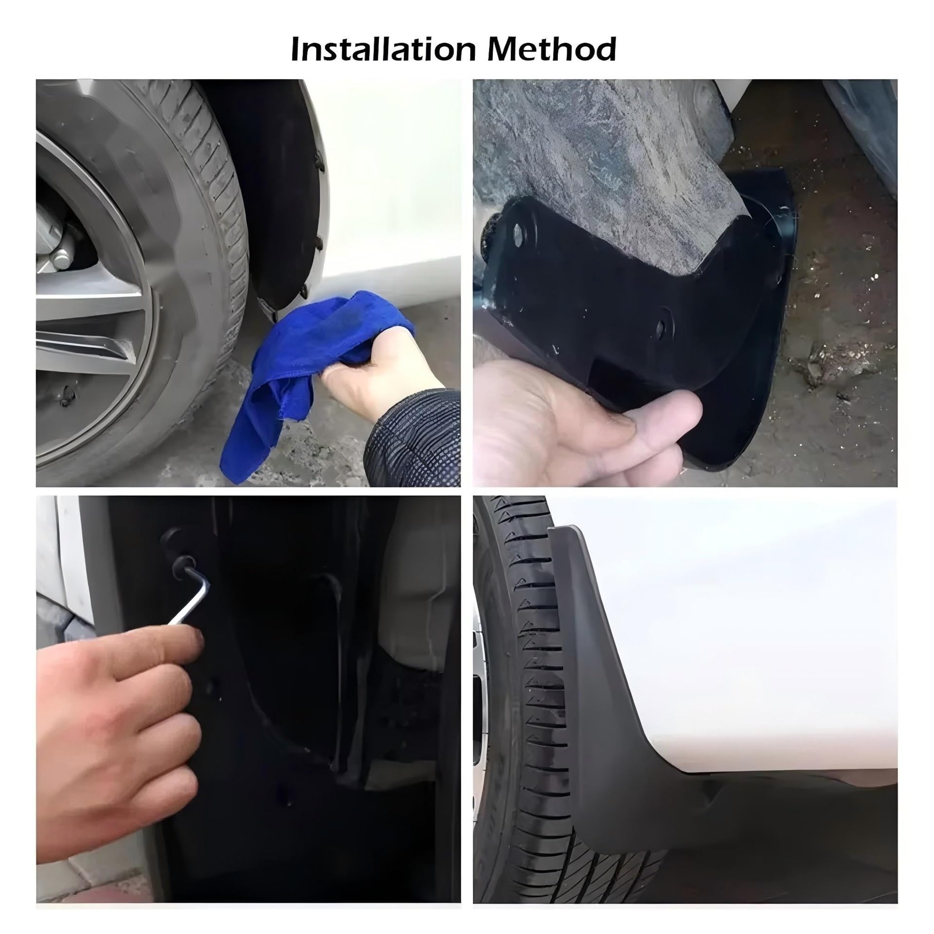 Guardabarros de Coche para Tesla para Modelo Y Juniper 2025 Guardabarros Anti-Nieve Anti-Salpicaduras de para Arena