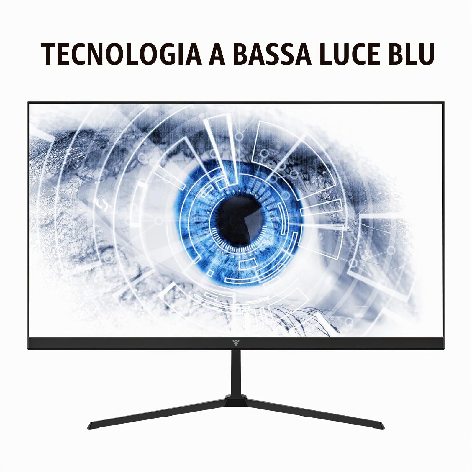 Itek Monitor GWF - 23.8" FLAT, FHD 1920x1080, VA, 100Hz, 16:9, 5ms, HDMI, VGA, Speaker, LBL, Slim, Frameless