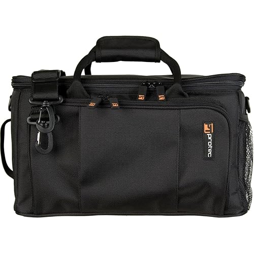 Protec Pro Tec M404 Trumpet Multiple Mute Bag with Modular Walls,Black