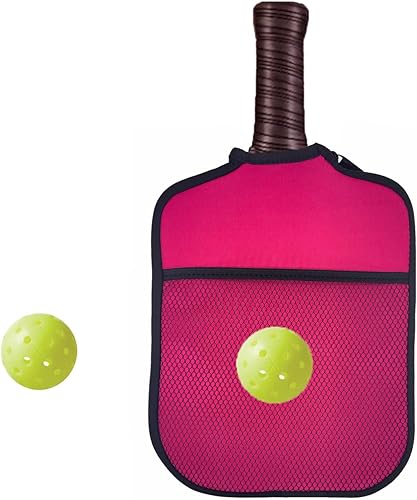 Miniatura 9 de YTYKINOY Paquete de 2 fundas de neopreno para raqueta de pickleball