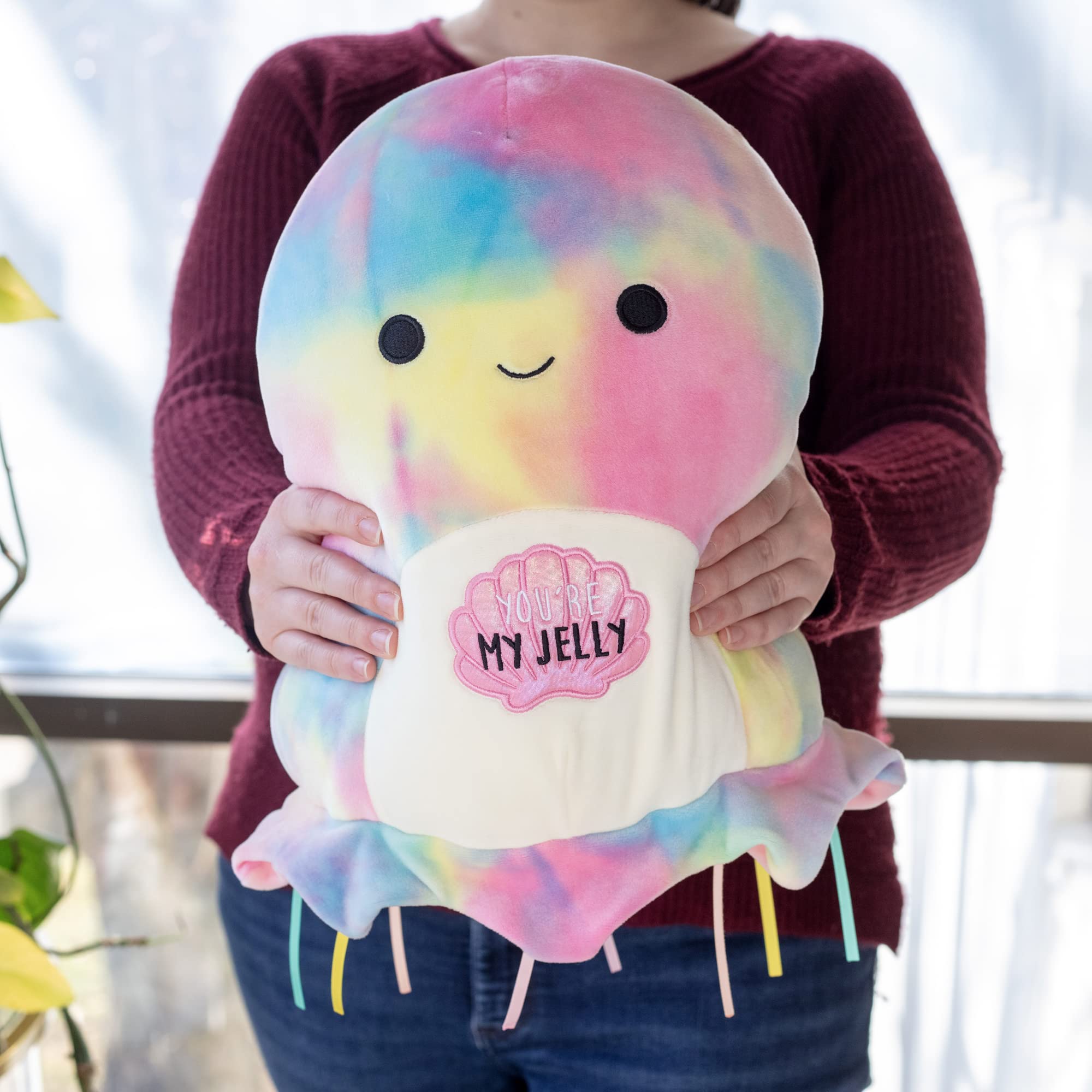 Buy Squishmallow 12" The Rainbow Jellyfish Official Kellytoy Plush Soft and Squishy