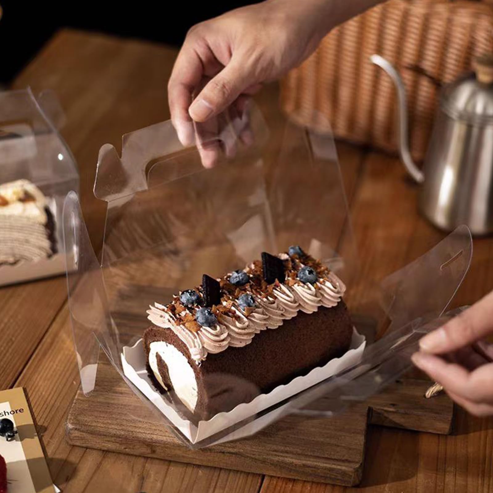 Amazon｜seimeinoki カップケーキボックス ラッピング ケーキ箱 20個