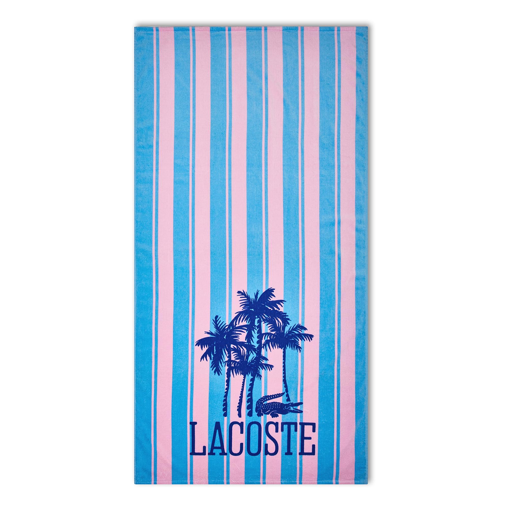 Lacoste Oversized Cotton Beach Towel