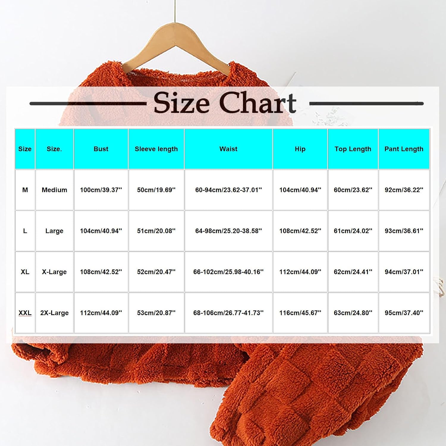 Fuzzy Pajamas Set for Women Winter Warm Fluffy Loungewear Soft Sherpa Fleece Pjs 2 Piece Plush Sleepwear Lounge Sets