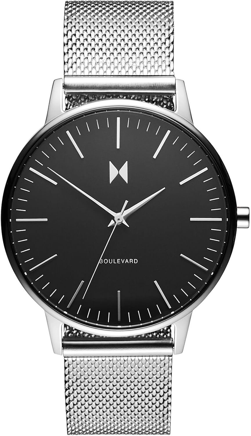 MVMT Orologio Analogico al Quarzo da donna Collezione Boulevard con cinturino in pelle o in acciaio inossidabile