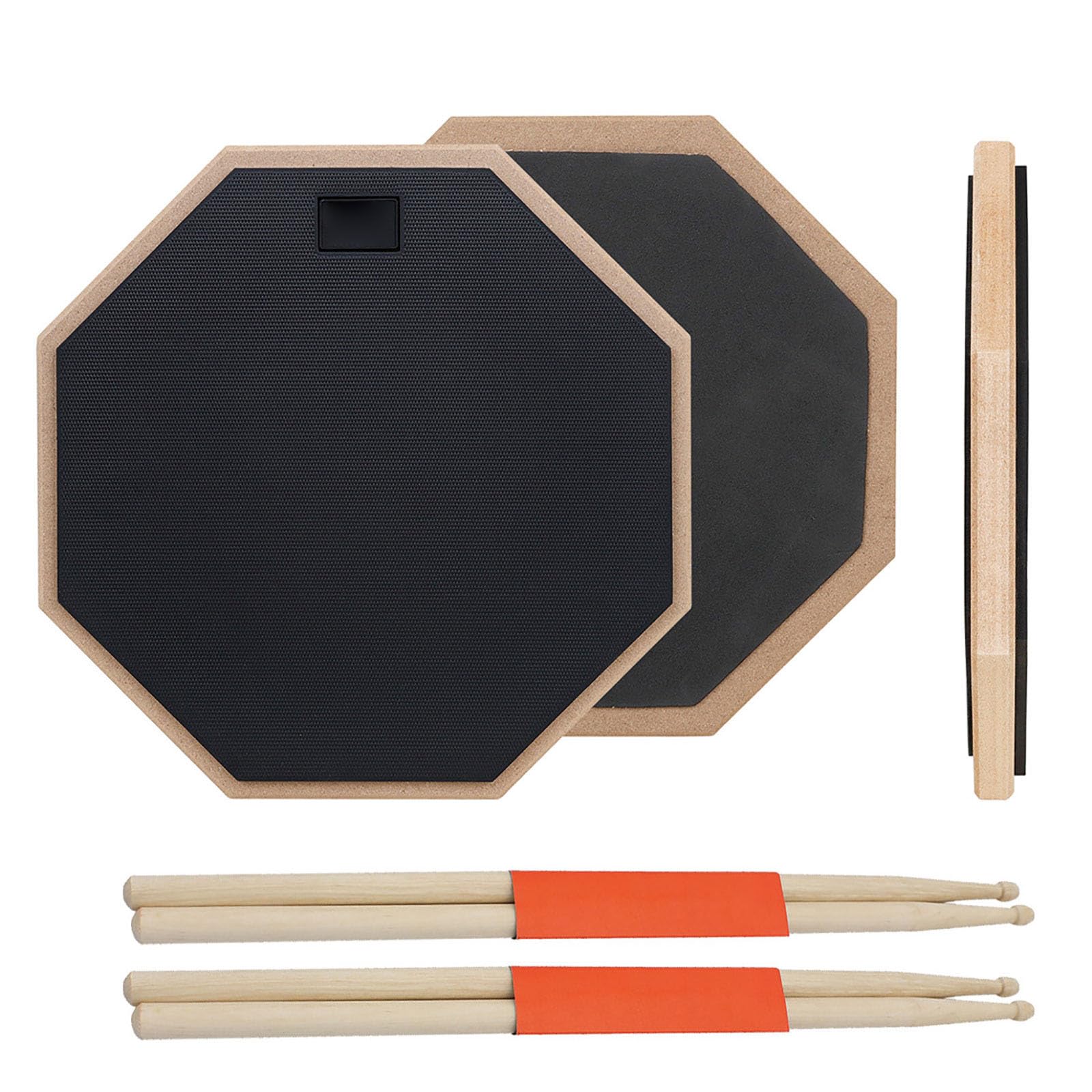 Combo per esercizi per batteria reversibile da 12 pollici, ideale per principianti e professionisti con accessori Accessori per batteria per principianti