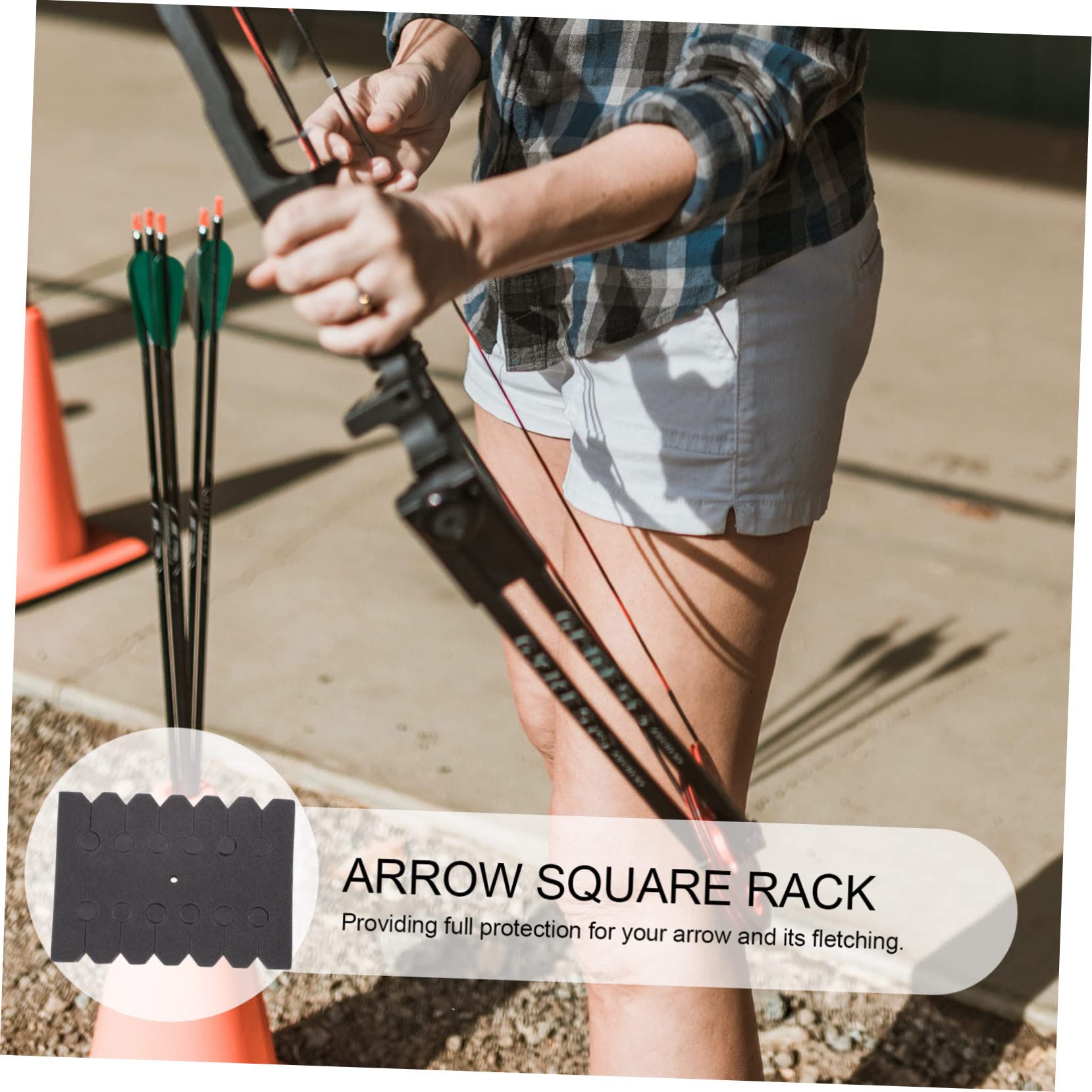 Arrow Cutter Cheap 6Pcs Archery Foam Round Rack - 12 Arrows Separator ...