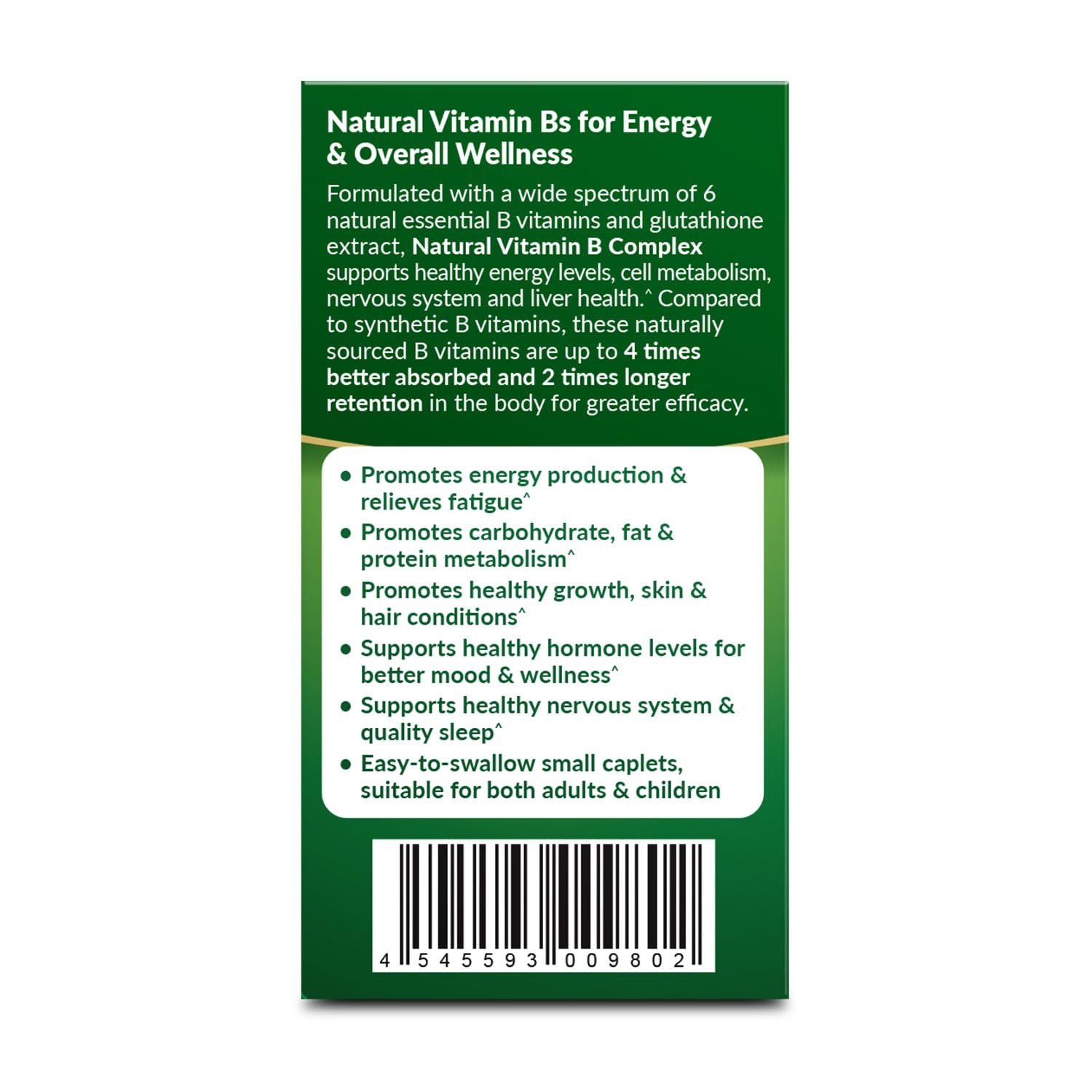 AFC Japan Vitamin B Complex for Men & Women, Energy, Immunity -120 Capsules — Amazon image 8