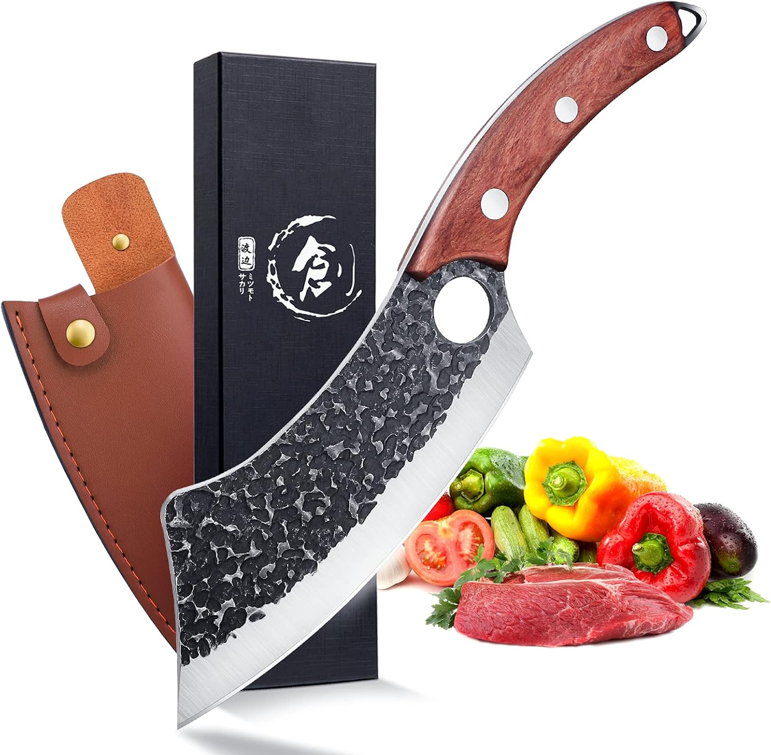 Buy Meat Cleaver Knife Hand Kitchen Knife Sharp Boning Knife