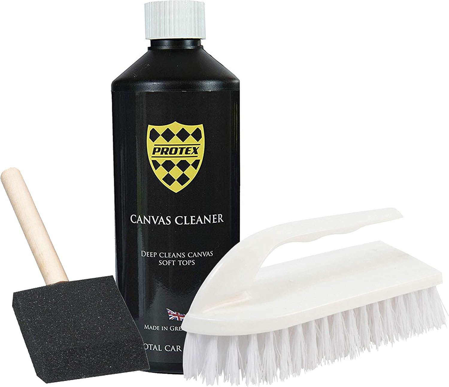 Protex World Convertible Soft Top Canvas Cleaner (500ml with Brush