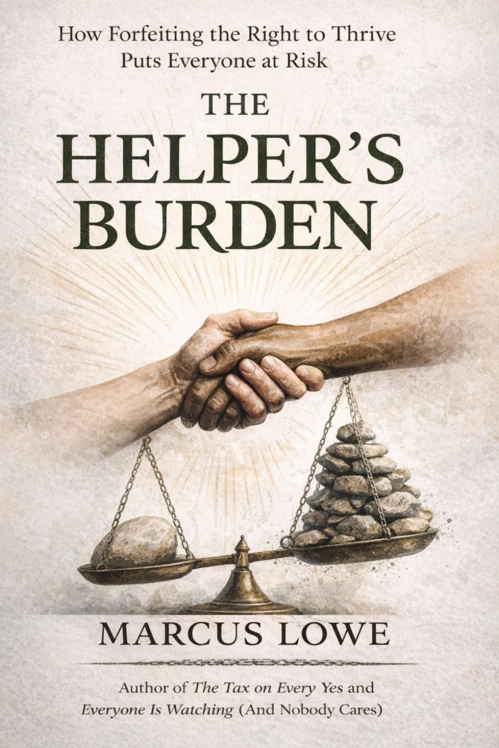 The Helper's Burden: On the Identity Built Around Service, the Self That Got Lost Inside It, and the Life Available When the Weight Is Set Down