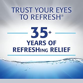 Refresh Optive Advanced Lubricant Eye Drops, Sterile, White, 0.33 Fl Oz