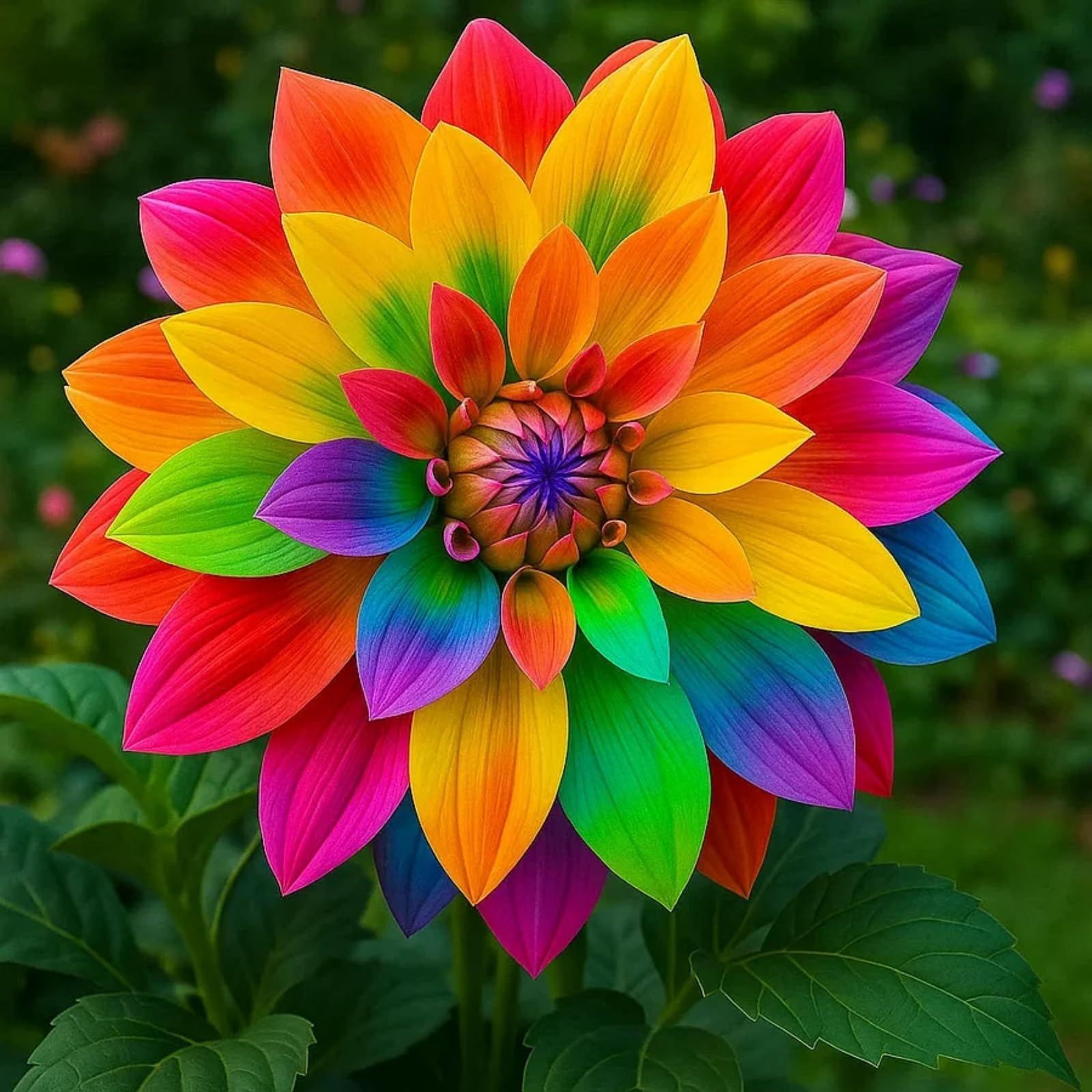 Dahlia Bulbs for Planting, Excellent Display,Dahlia Mix,Perennial Garden Patio & Pots-6 Bulbs-D