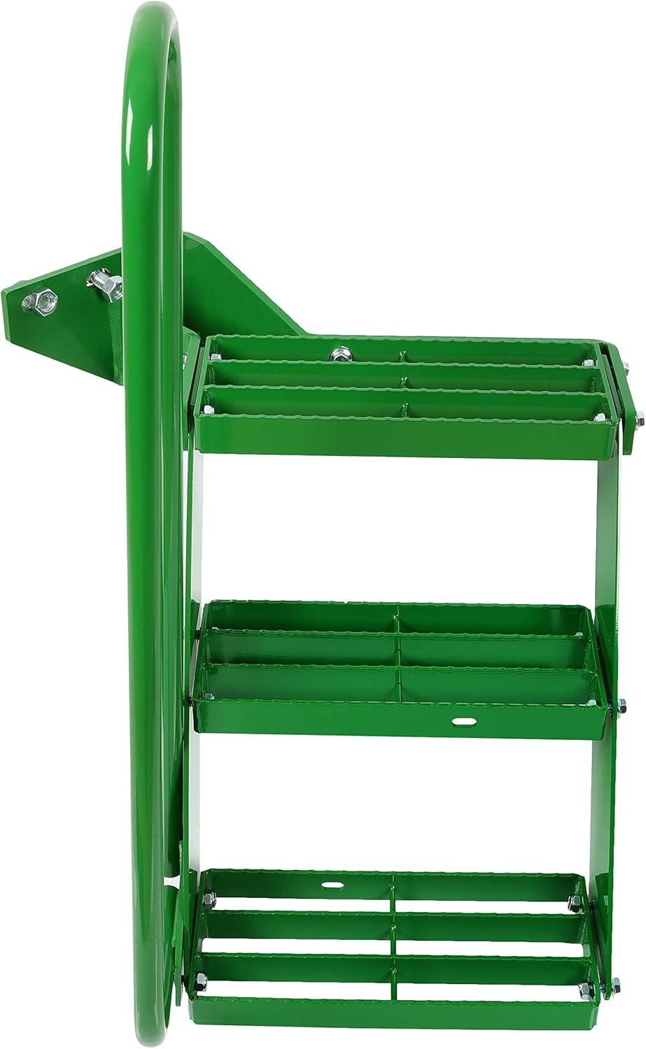 HECASA Left Hand Stair Step Kit Compatible with John Deere 4050 4240 4430 4630 4440 4230 4555 4650 4850 4955 LH Handrail Powder Coated Durable Steel Tractor Step