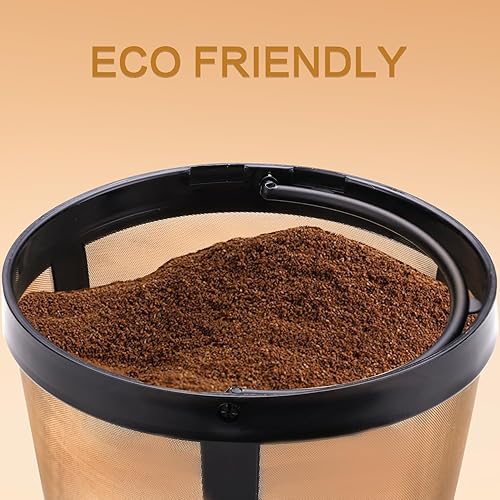 Miniatura 6 de Filtro de café reutilizable, se adapta a Mr. Coffee Maker 4 tazas de café pequeños filtros (1 unidad)