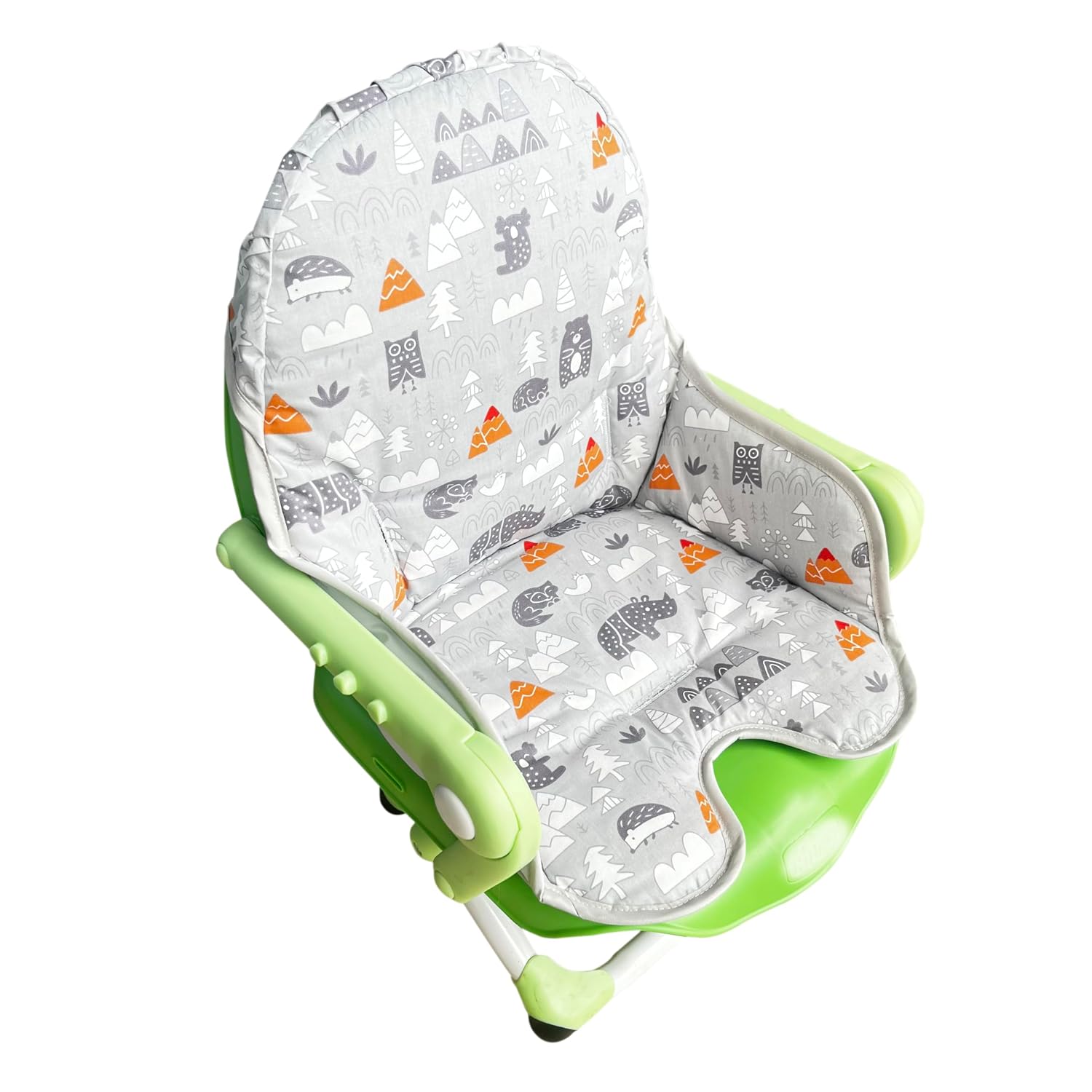ZARPMA Cushion for Chicco Booster Seat,Cotton Baby Seat Covers Padded Portable Foldable for Child Toddler Booster seat Chair