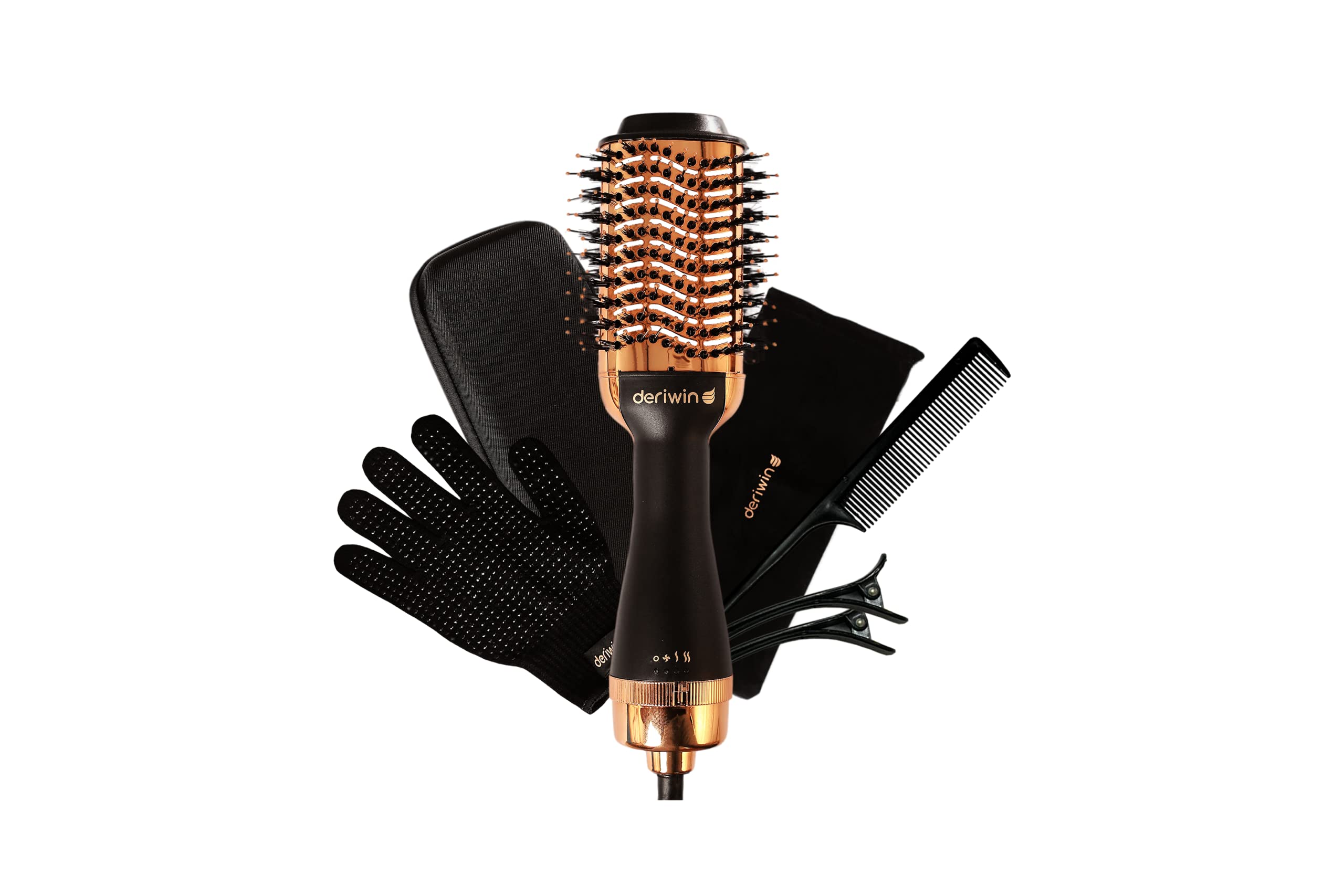 deriwin Hot Air volumizer Brush 1200w 4 in 1