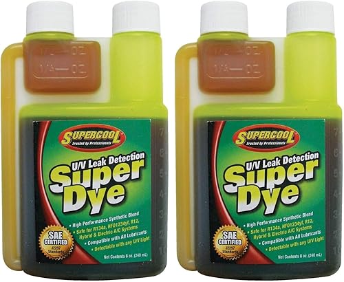 Miniatura 4 de TSI Supercool Super Dye amarillo certificado SAE 22816, 8 onzas (32 vehículos  botella automedida)