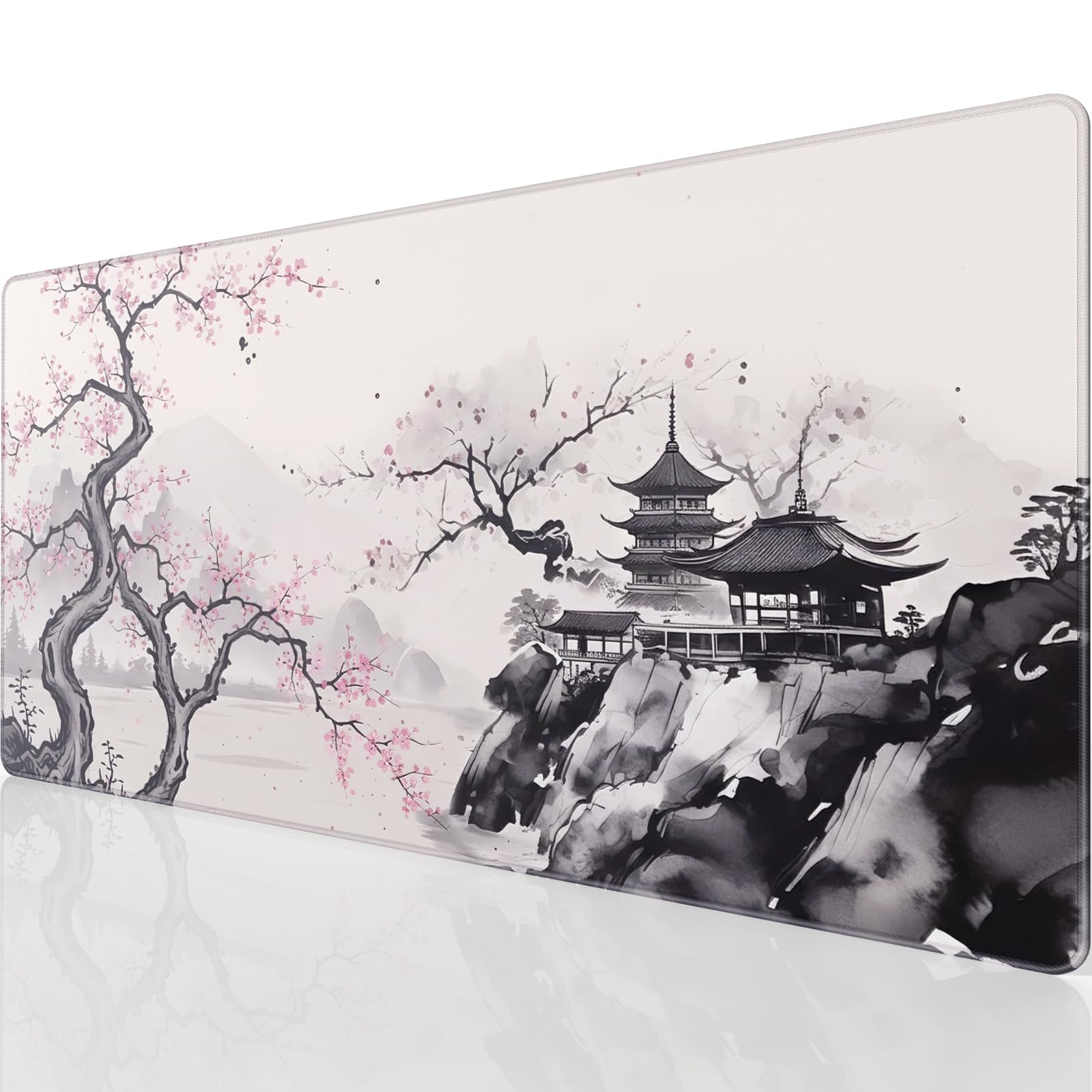 KTRIO Large Gaming Mouse Pad Desk Mat for Gamer, 31.5" x 11.8", Black, XL — Amazon image 30