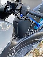 Vista 6 de Palanca de freno de embrague plegable ajustable para Xmax 125 250 300 400 XMAX250 XMAX300 2018 2023 (color : 7)