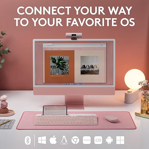 Miniatura 2 de Logitech K585 Teclado inalámbrico delgado multidispositivo, soporte integrado para dispositivo; para laptop, tableta, escritorio, teléfono