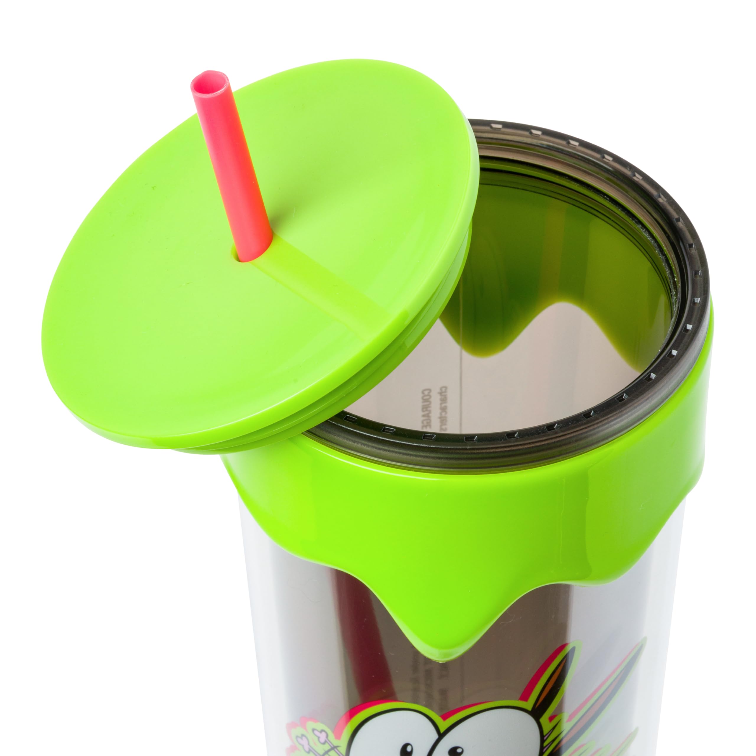 Silver Buffalo Courage the Cowardly Dog Trinkbecher, Kunststoff, 750 ml | 0,77 Liter
