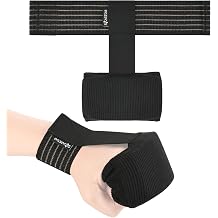 2 Pcs Boxing Knuckle Guard Pad Quick Hand Wrap, Padded Knuckle Support Protective Punching Wrist Guard with Elastic Wrist Strap for Boxing Muay Thai Kickboxing MMA Combat Sports Training Wear