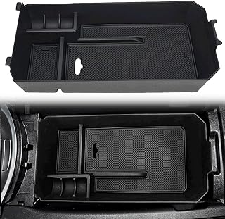 auovo Center Console Organizer Tray for Mercedes Benz Accessories C GLC Class W205 CLS 2015+ Secondary Armrest Console Storage Box Car Interior
