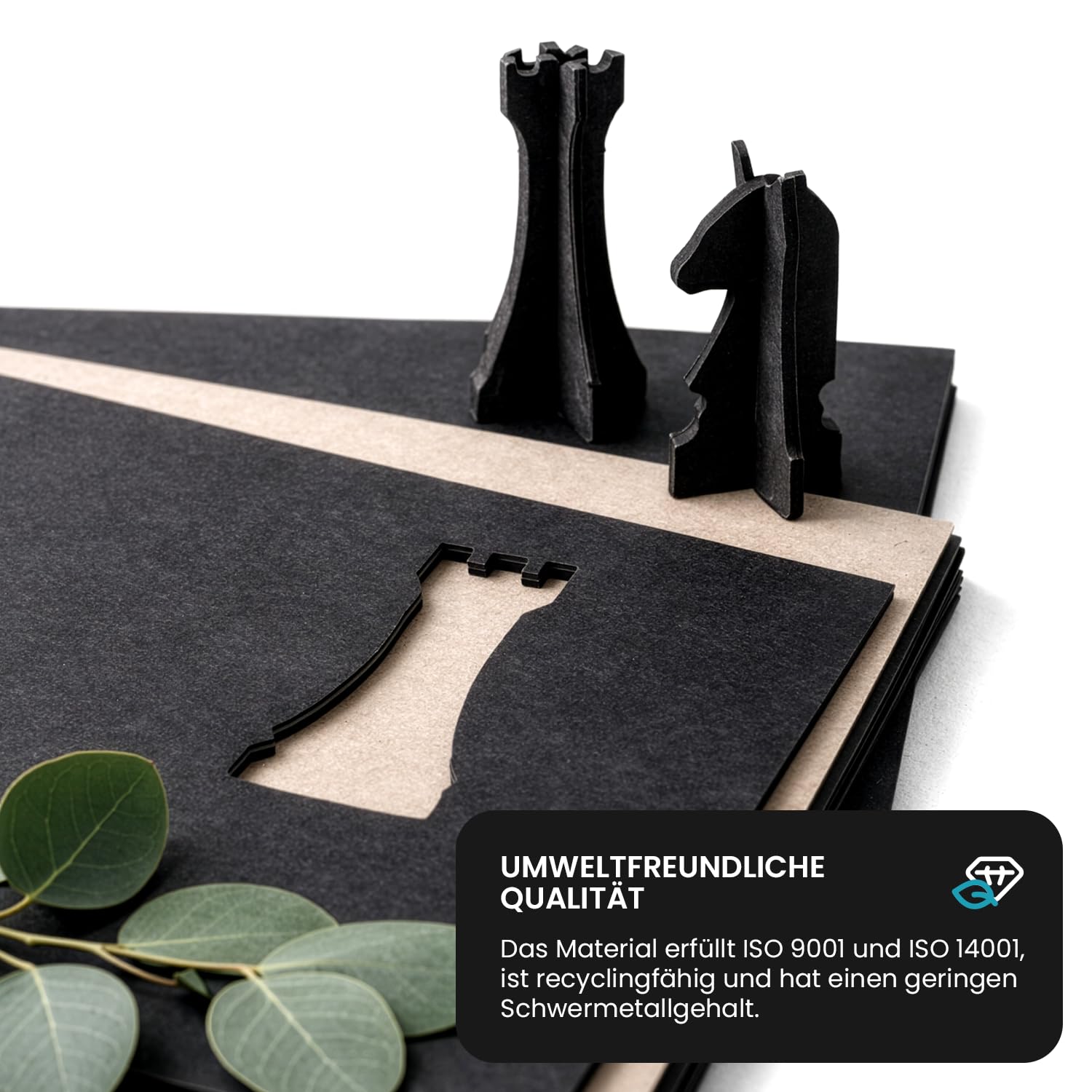 Netuno 100 Blatt schwarze Pappe DIN A4 21 x 29,7 cm Dicke 1 mm 715g Buchbinderpappe Schwarz Basteln Buchbinden Modellbau Vollkarton stabil Bastelkarton Vollpappe Schwarzpappe Buchbinderkarton a4